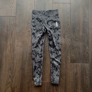 Gymshark camo leggings, size XS